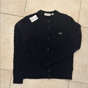 Lacoste Men's Cable Knit Sweater